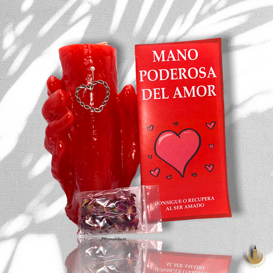 Mano Poderosa del Amor: Atrae el Amor y Soluciona Problemas Imposibles